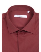 Vittorio Artist Man Shirt  Bordeaux