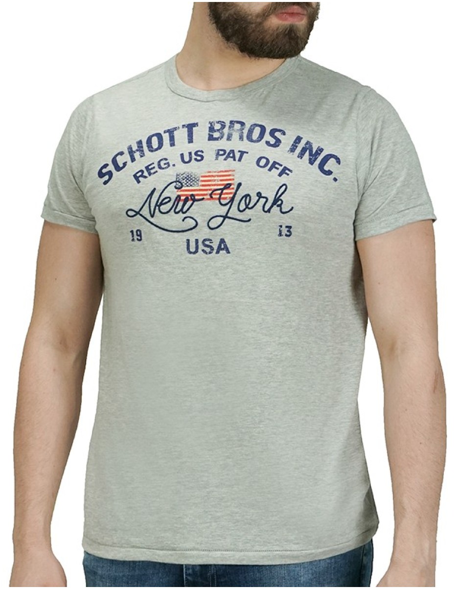 Schott - n.y.c Ανδρική Μπλούζα  