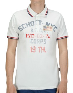 Schott - n.y.c Ανδρική Μπλουζα Polo  