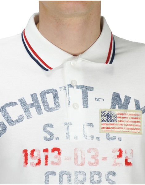 Schott - n.y.c Man Polo T-shirt 