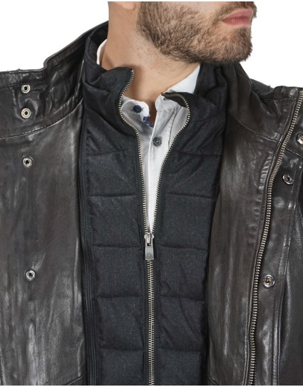 Milestone Man Leather Jacket "LUZERN"