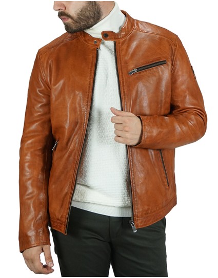 Milestone Man Leather Jacket "ODIN"