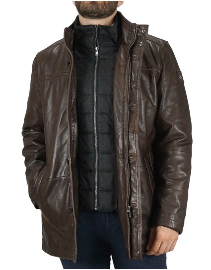 Milestone Man Leather Jacket "CASIMIR"