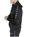 Sik Silk Man Sweater "RAINBOW TAPE OVERHEAD HOODIE"