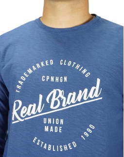 Real Brand Ανδρική Μπλούζα 