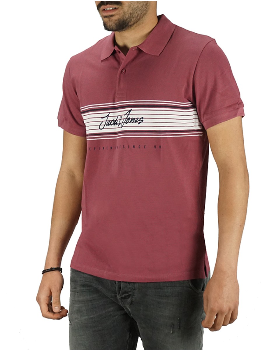 Jack & Jones Ανδρική Μπλούζα Polo  