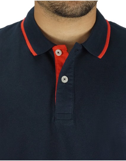 Jack & Jones Ανδρική Μπλούζα Polo  