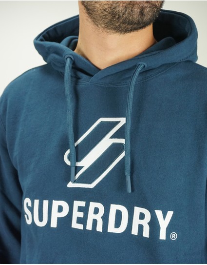 Superdry Man Sweatshirt "CODE STACKED"