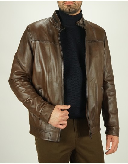 Lexton Man Leather Jacket "DYLAN"