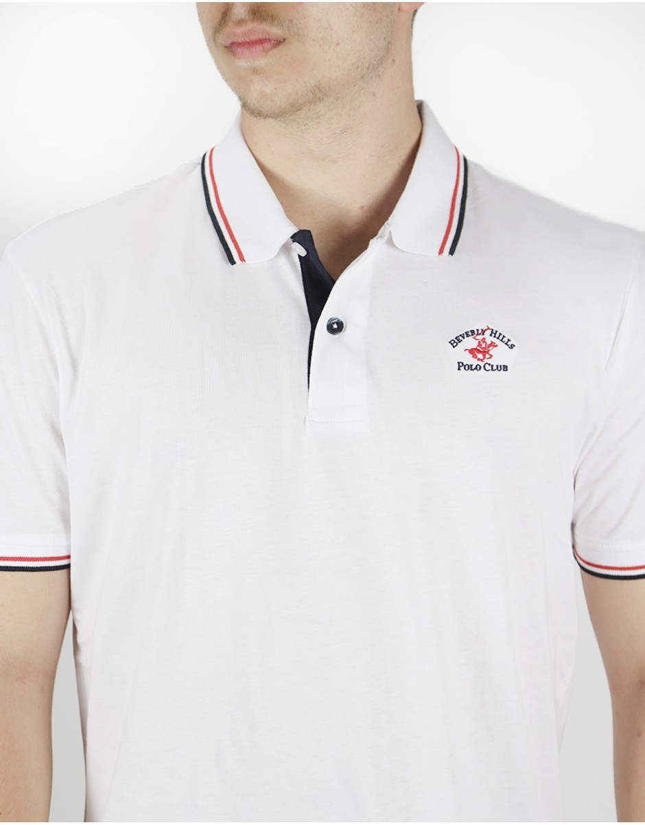 Beverly Hills Polo Club Ανδρική Μπλούζα Polo 