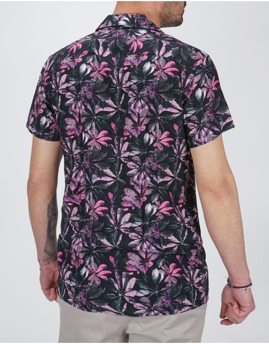 VERSACE 19.69 ABBIGLIAMENTO SPORTIVO Ανδρικό Πουκάμισο  "VIOLA"