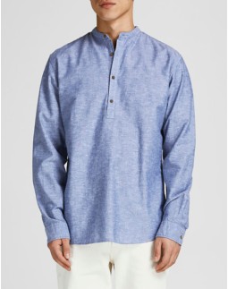Jack & Jones Ανδρικό Πουκάμισο  "HALF PLACKET"
