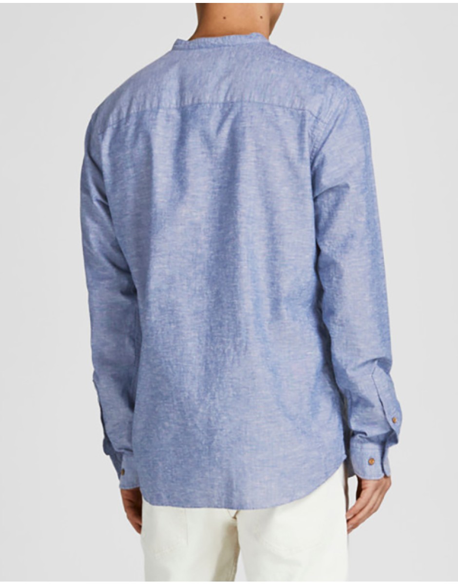 Jack & Jones Ανδρικό Πουκάμισο  "HALF PLACKET"