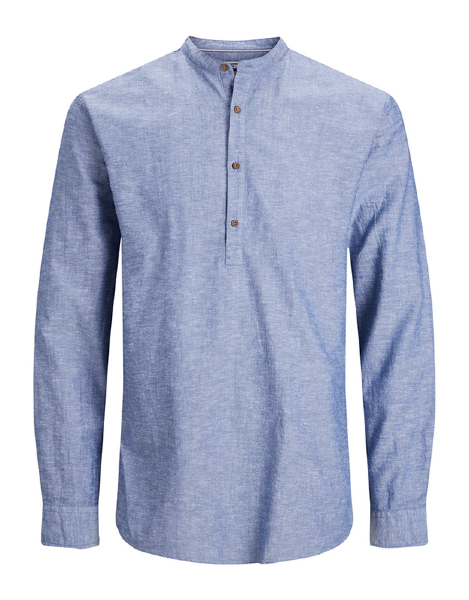 Jack & Jones Ανδρικό Πουκάμισο  "HALF PLACKET"