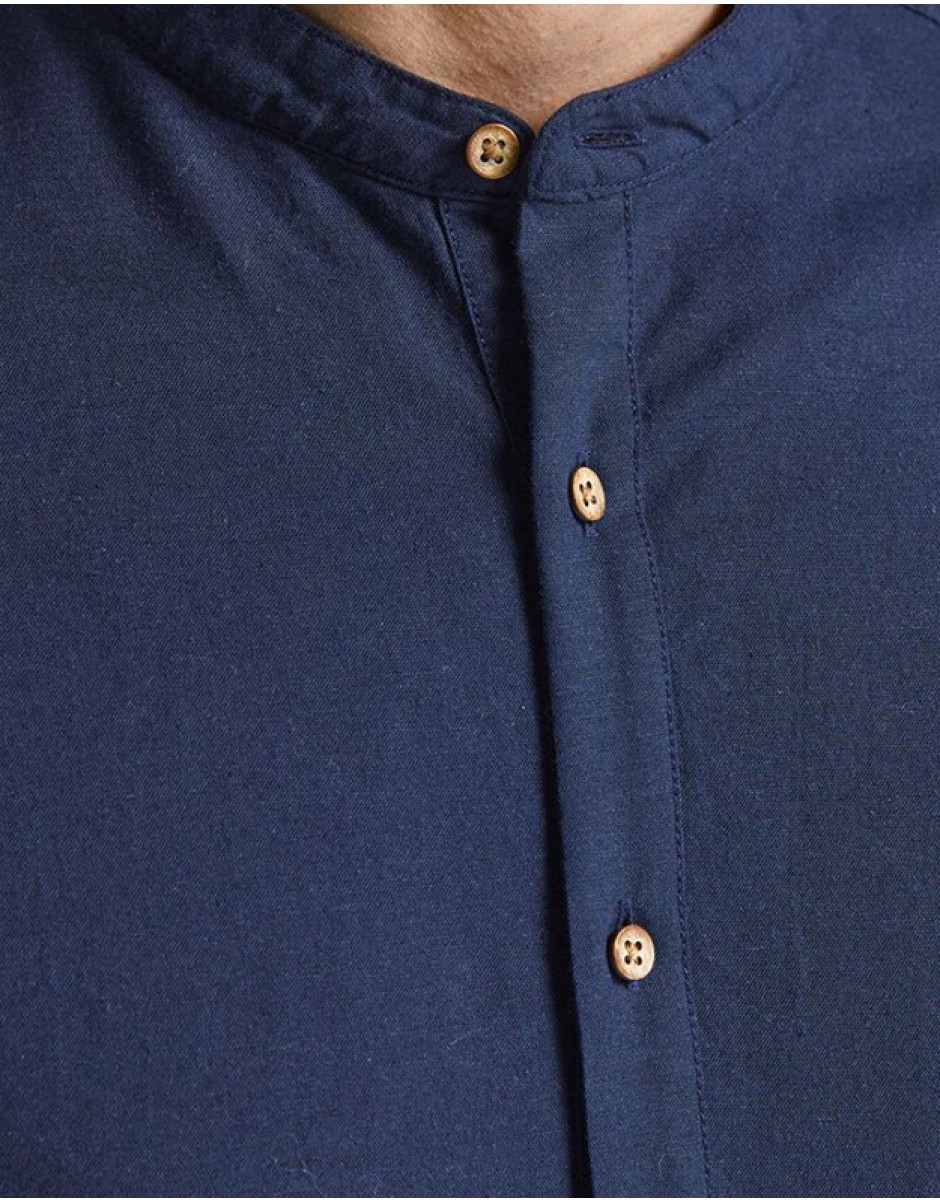 Jack & Jones Ανδρικό Πουκάμισο  "HALF PLACKET"