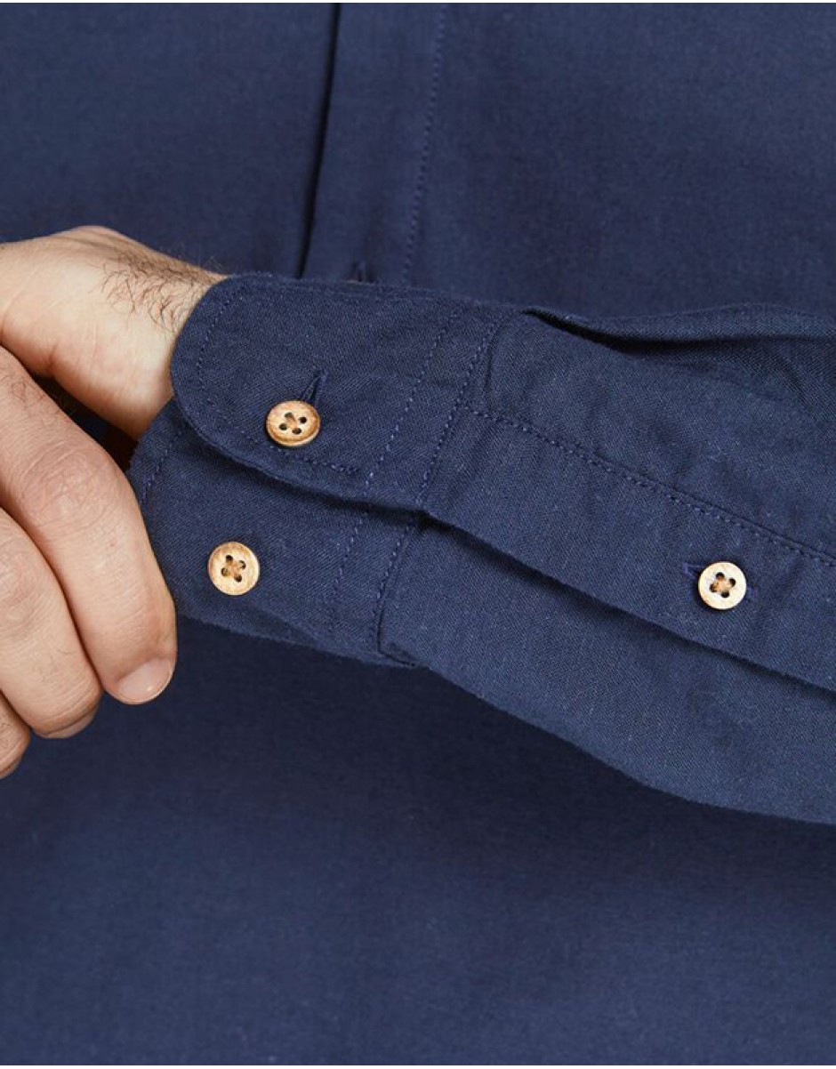 Jack & Jones Ανδρικό Πουκάμισο  "HALF PLACKET"