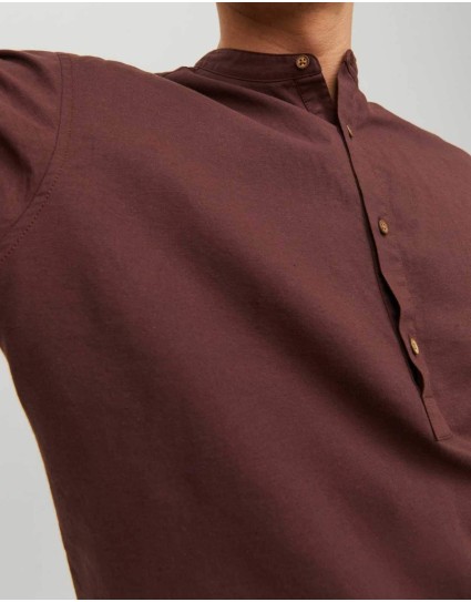 Jack & Jones Ανδρικό Πουκάμισο  "HALF PLACKET"