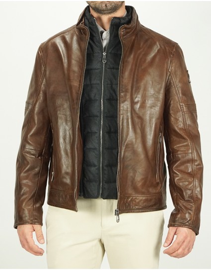 Milestone Man Leather Jacket &quot;BENDER&quot;