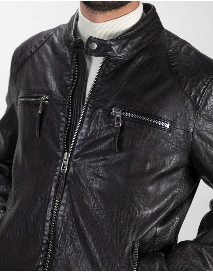 Milestone Man Leather Jacket 