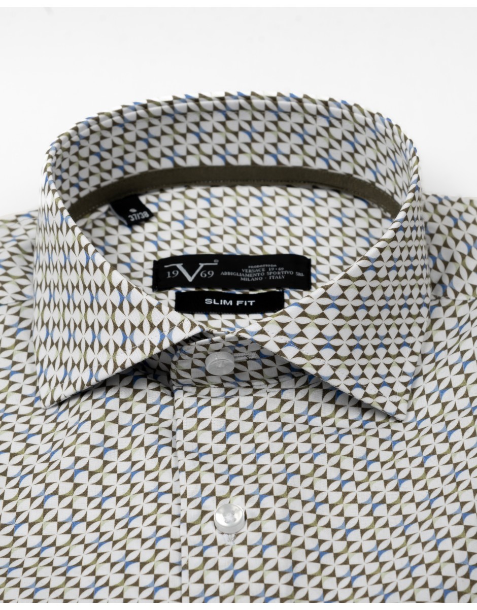 Versace 19.69 Abbigliamento Sportivo Ανδρικό Πουκάμισο 