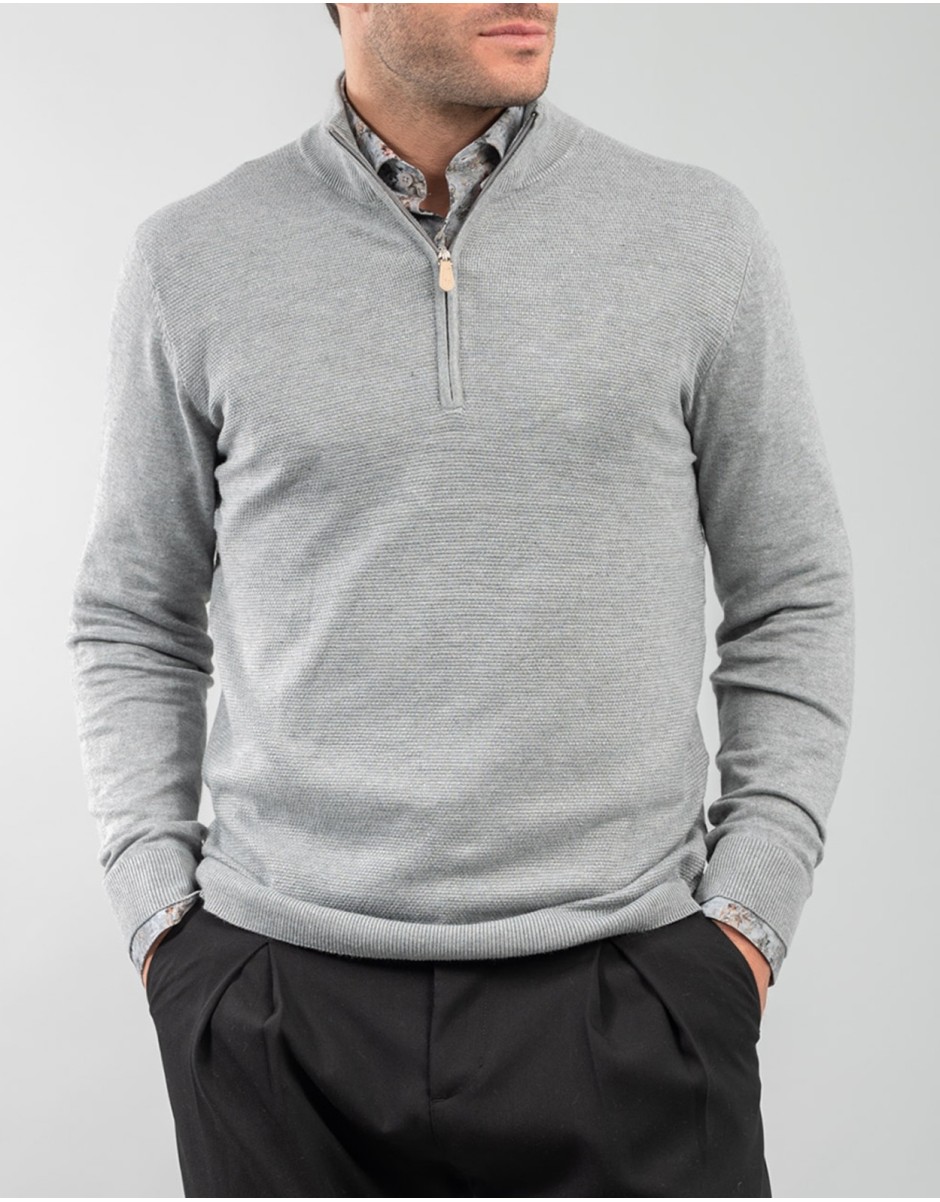 Vittorio Artist Ανδρική Πλεκτή Μπλούζα 