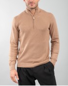 Vittorio Artist Ανδρική Πλεκτή Μπλούζα  Ταμπά