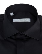 Vittorio Artist Man Shirt  Black