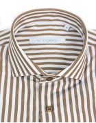Vittorio Artist Man Shirt  Brown