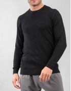 Vittorio Artist Ανδρική Πλεκτή Μπλούζα  Μαύρο