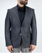 Boston Ανδρικό Σακάκι  Γκρι