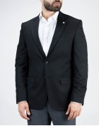Boston Ανδρικό Σακάκι  Μαύρο