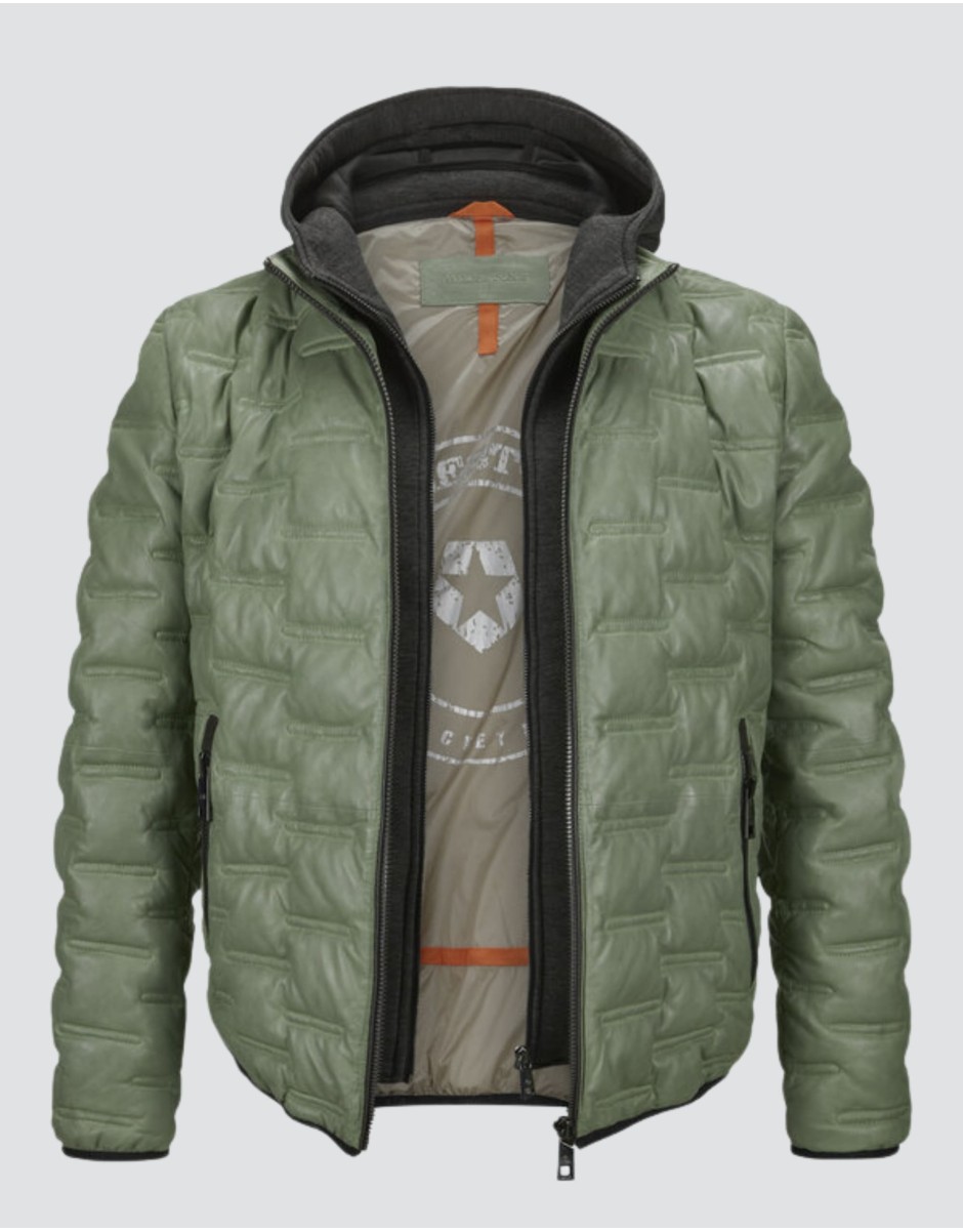 Milestone Man Leather Jacket 