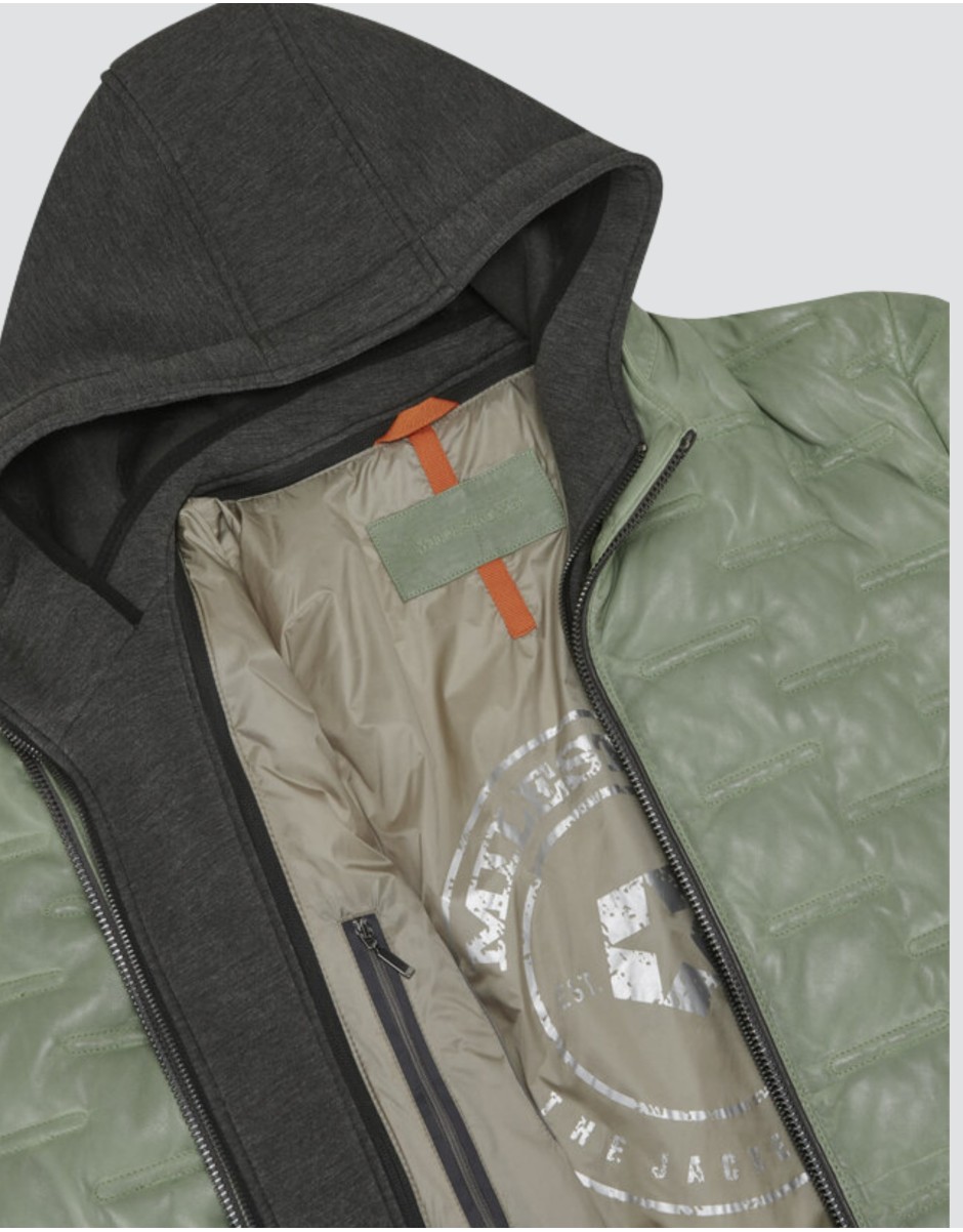 Milestone Man Leather Jacket 