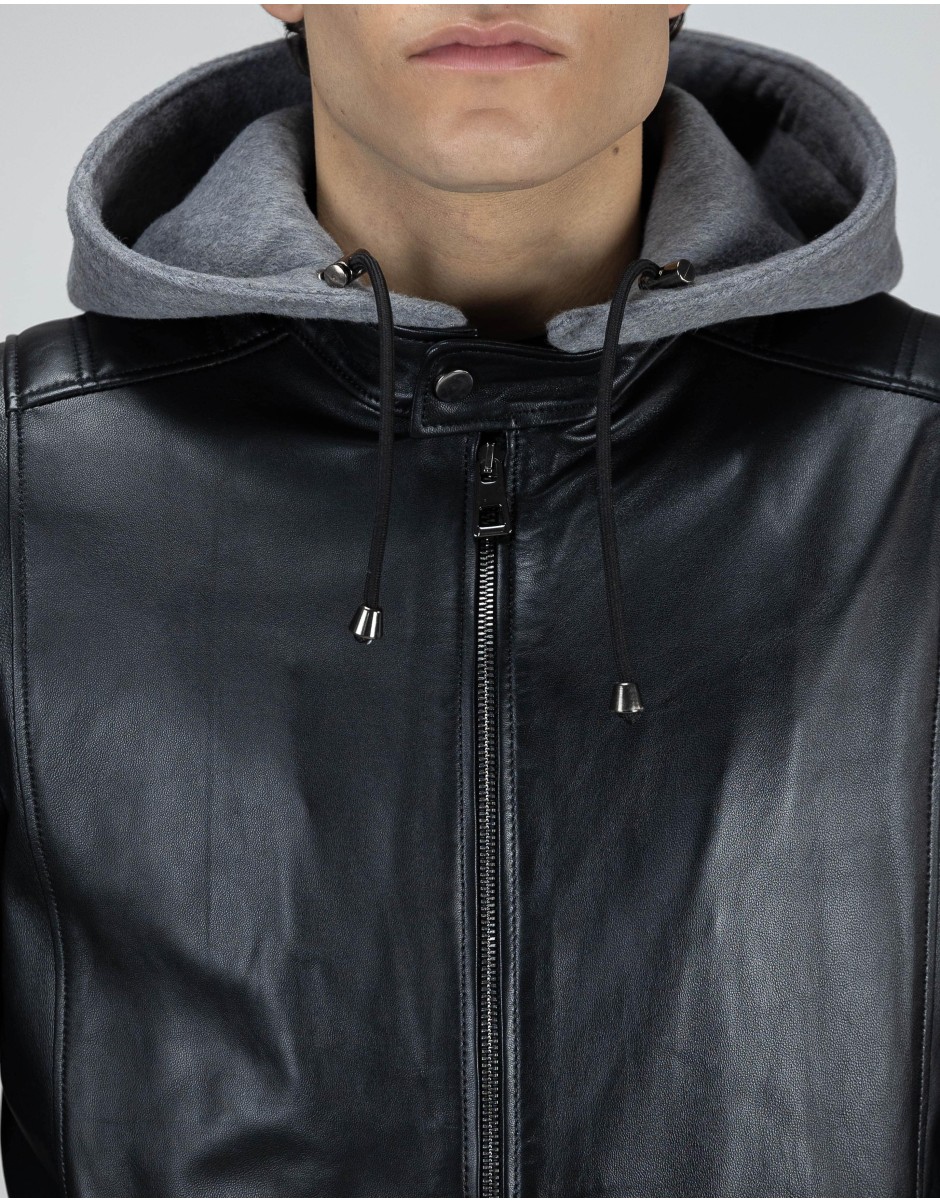 Lexton Man Leather Jacket 