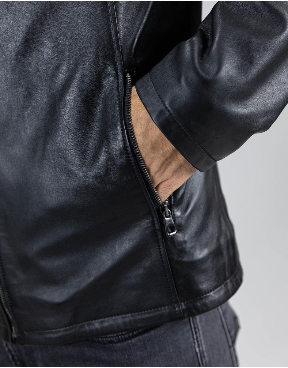 Lexton Man Leather Jacket 