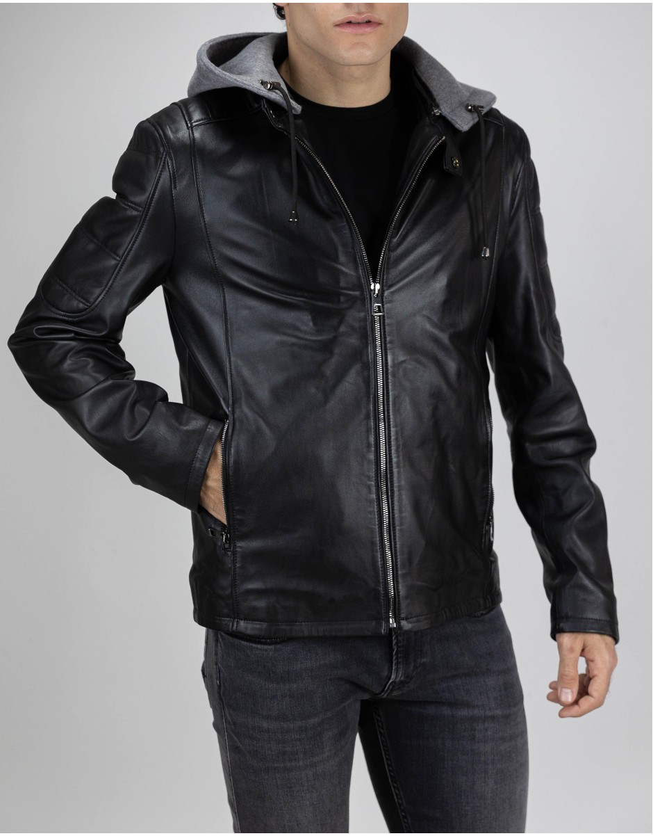 Lexton Man Leather Jacket 