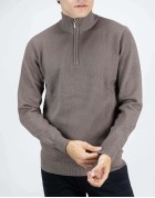 Lexton Man Sweater  Brown