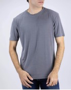 Vittorio Artist Ανδρική Μπλούζα  Σκούρο Γκρι