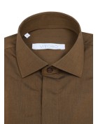 Vittorio Artist Man Shirt  Brown