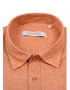 Vittorio Artist Man Shirt  Orange
