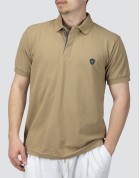 Everbest Ανδρική Μπλούζα Polo  Μπεζ