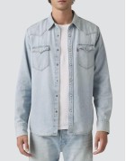 Levi's Ανδρικό Πουκάμισο  Ανοιχτό Denim