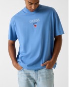 Guess Ανδρική Μπλούζα  Σιέλ