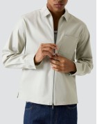 Guess Ανδρικό Μπουφάν  Ανοιχτό Γκρι