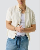 Guess Man Shirt  Ecru