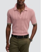 Superdry Man Polo T-shirt  Pink