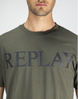 Replay Ανδρική Μπλούζα "LETTERING"