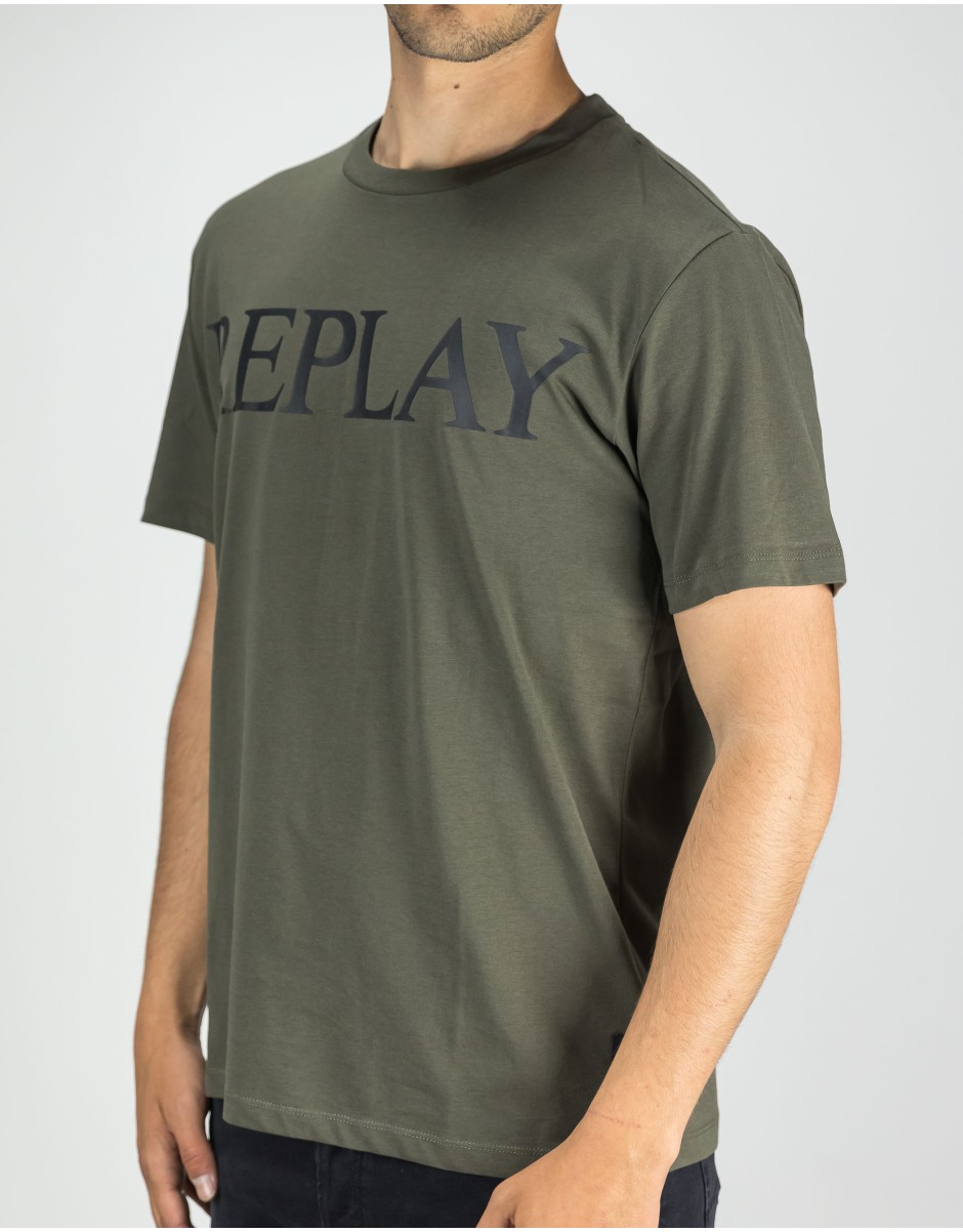 Replay Man T-shirt "LETTERING"