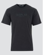 Replay Ανδρική Μπλούζα  Μαύρο