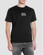 Replay Ανδρική Μπλούζα  Μαύρο